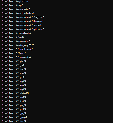 FTP için Robots.txt Kuralları