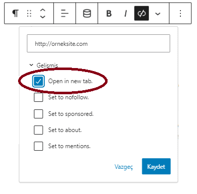 WordPresste Rel Noopener