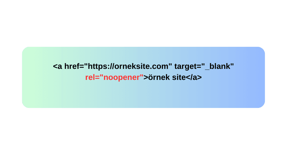 WordPresste Noopener HTML