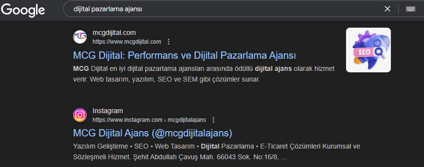 Google Dijital Pazarlama 