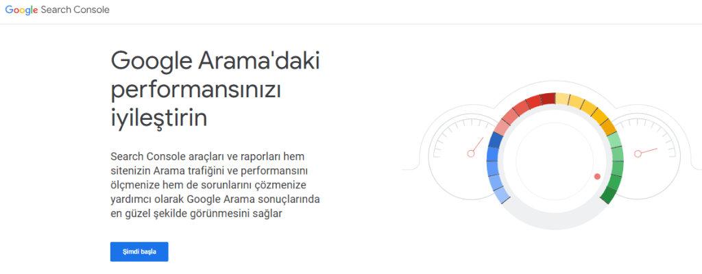 Google search console aracı