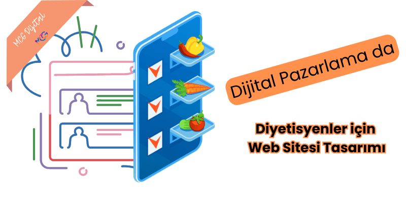 Dijital pazarlamada diyetisyen web sitesi tasarımı