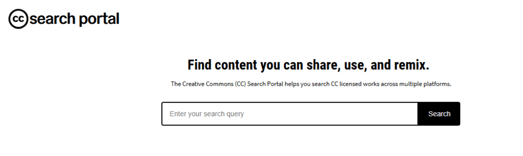 CC Search Arama Motoru anasayfa
