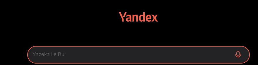 Yandex anasayfa